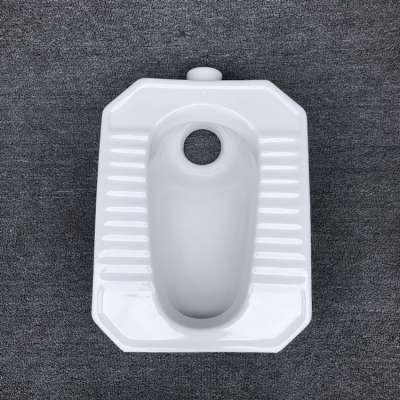 China factory cheap price porcelain squatting toilet with flush